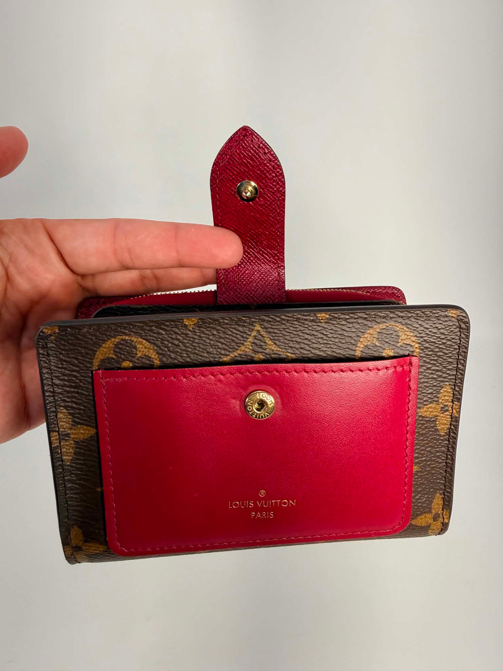 Louis Vuitton Monogram Juliette Wallet Fuchsia