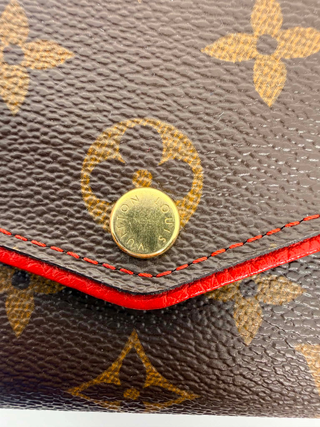 Louis Vuitton Monogram Sarah Retiro Wallet Cherry