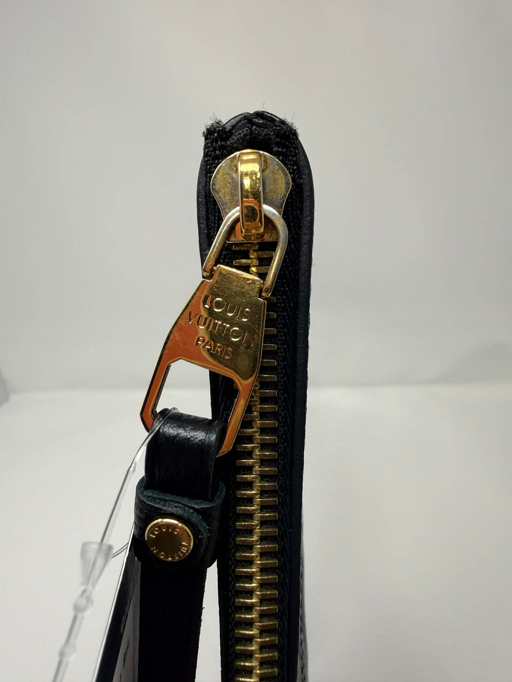 Louis Vuitton Daily Pouch Black Empreinte Leather