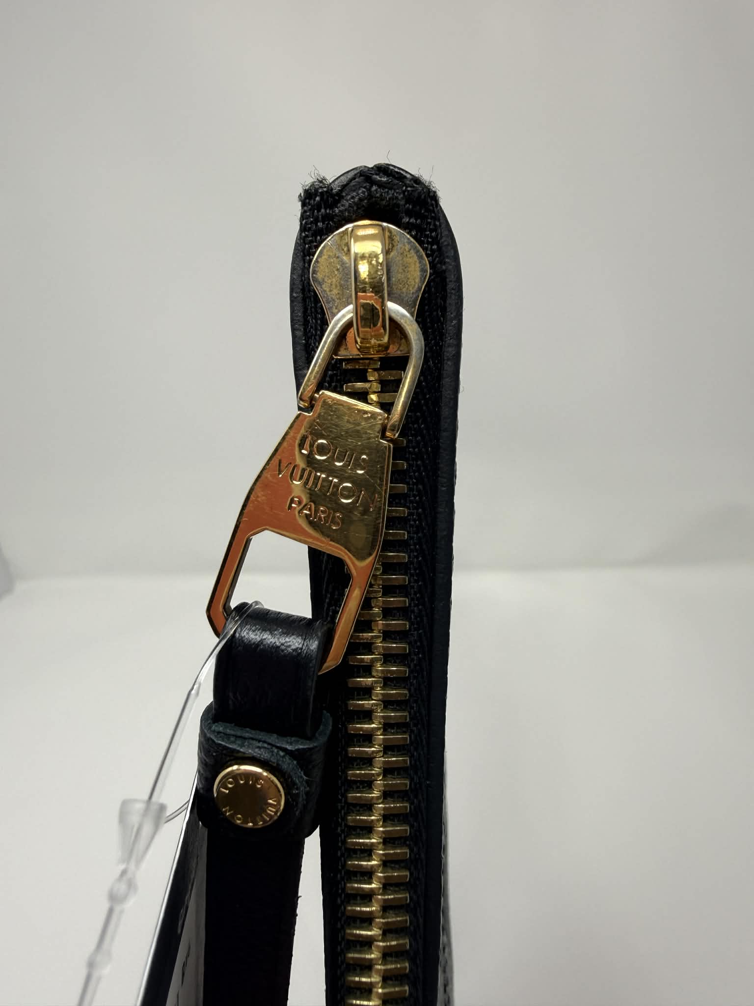 Louis Vuitton Daily Pouch Black Empreinte Leather
