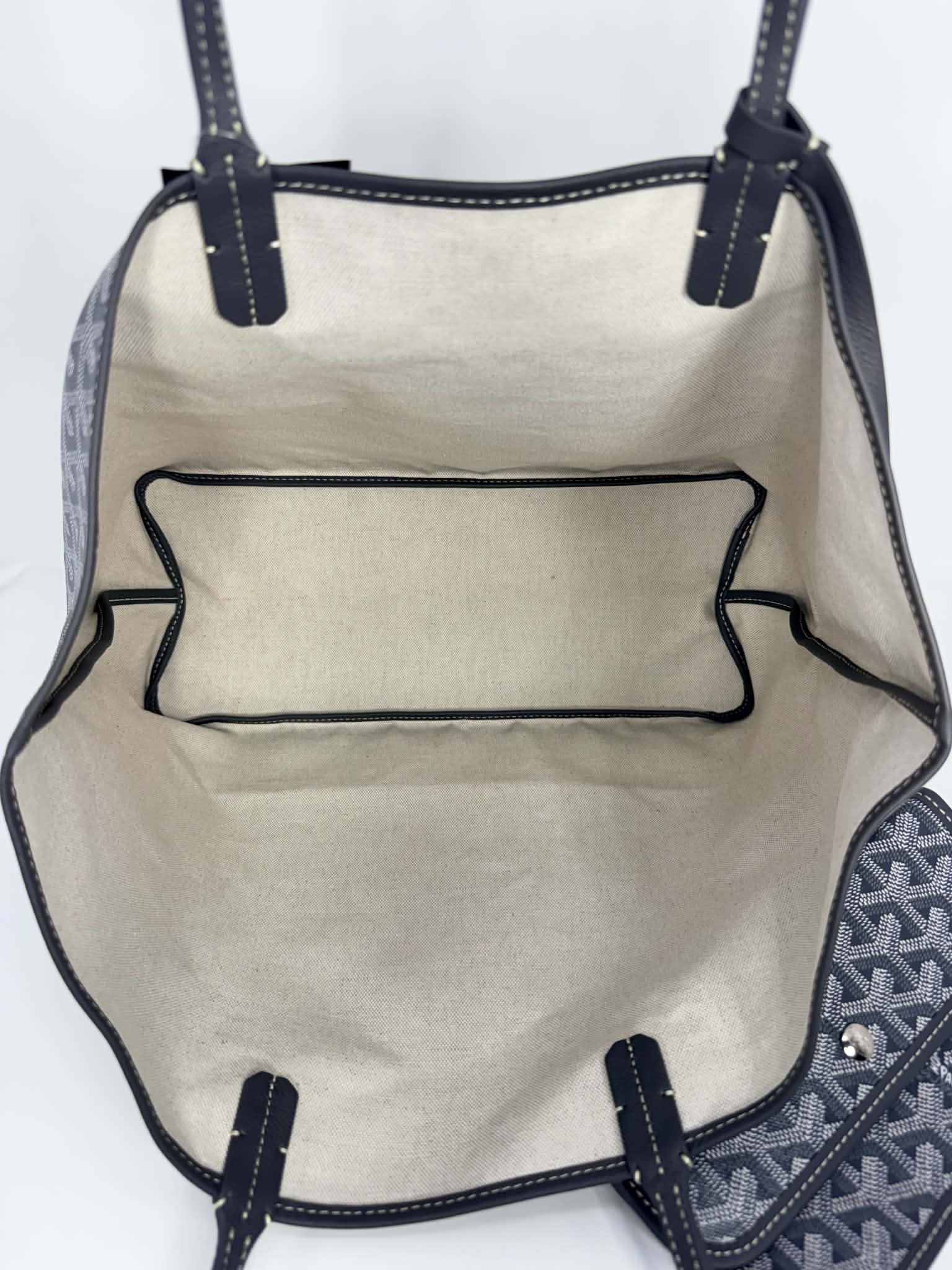Goyard Goyardine Saint Louis PM Grey