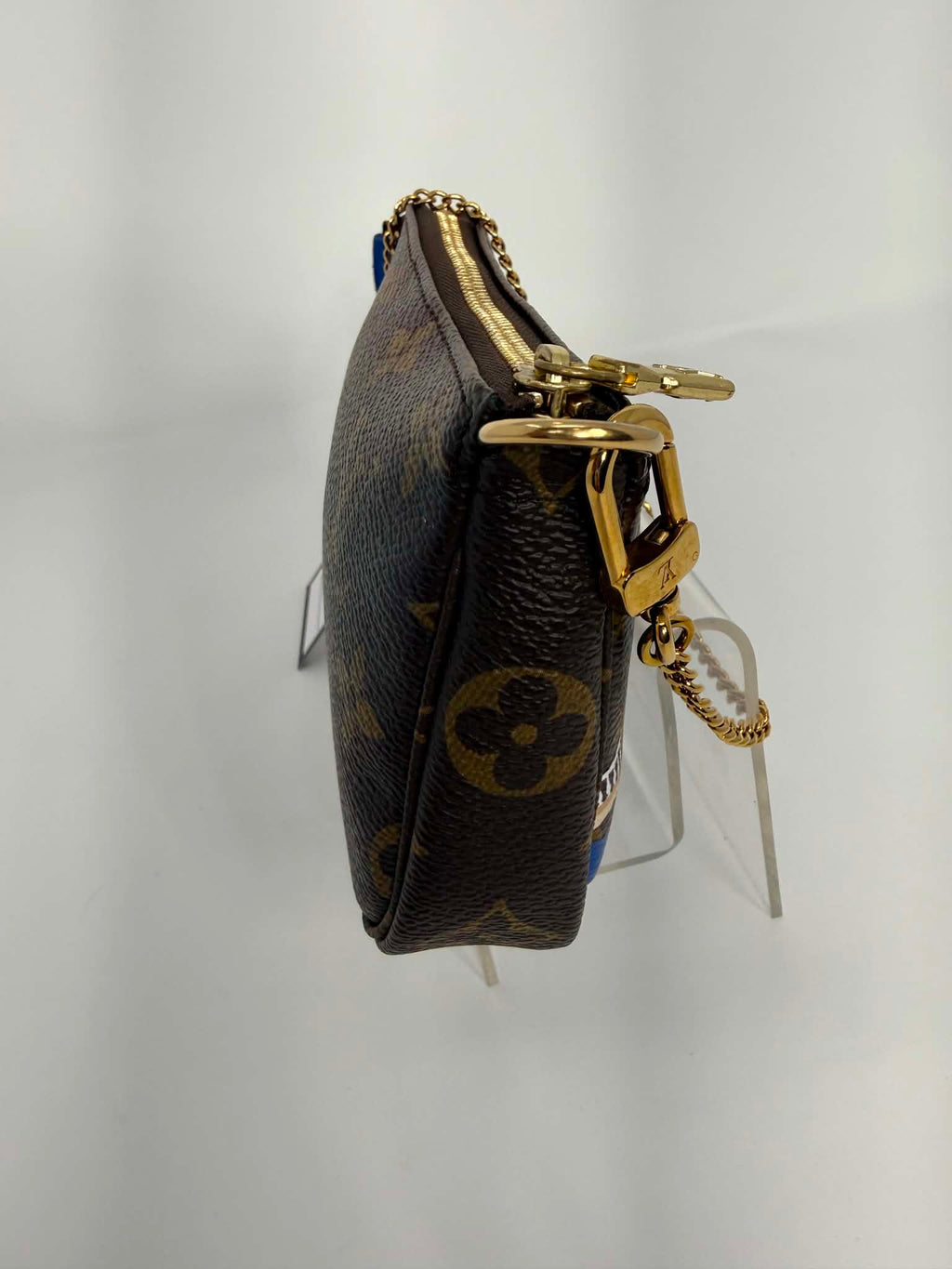 Louis Vuitton Monogram 2019 Christmas Animation Mini Venice Pochette Accessories Blue
