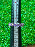 Amethyst 18K Yellow Gold Ring Size 6.75