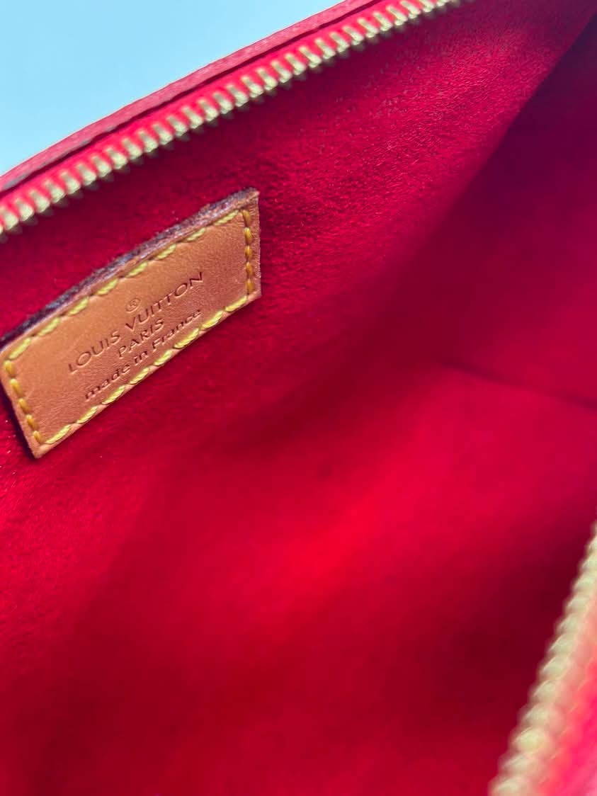 Louis Vuitton Monogram Nano Pallas Cherry