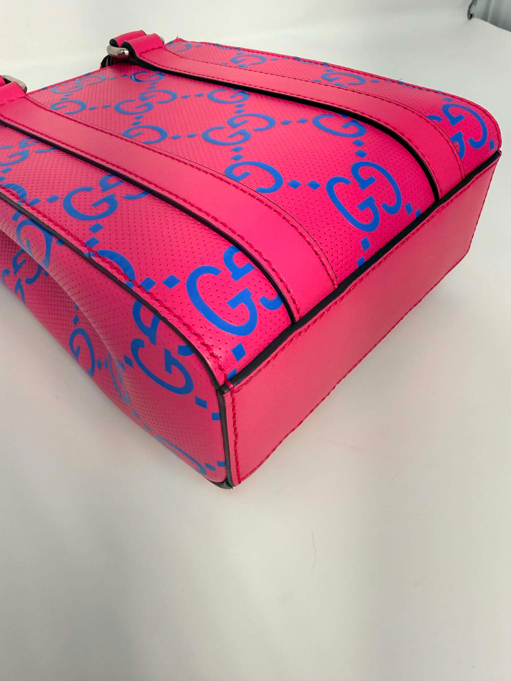 Gucci CC Tennis Pink/Blue Leather