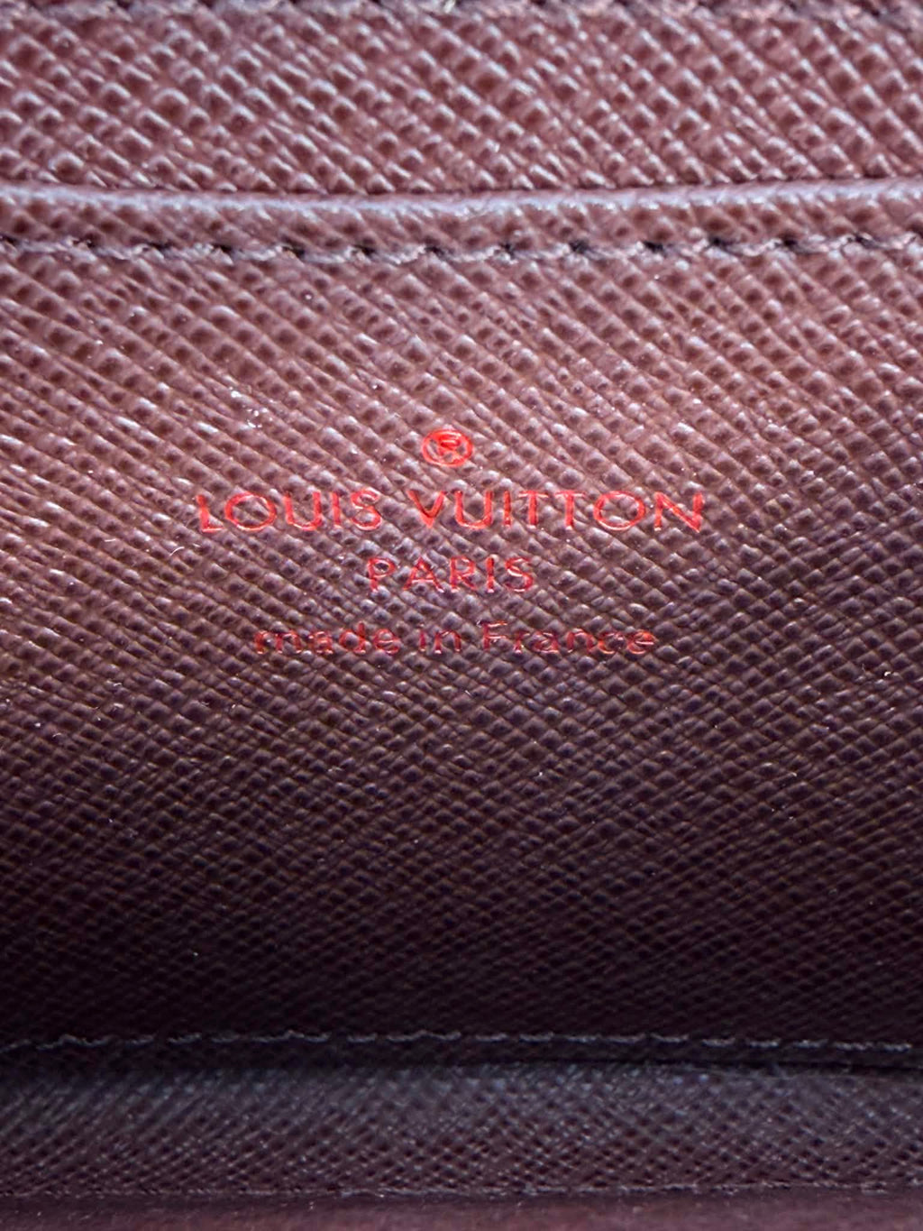 Louis Vuitton Damier Ebene Zippy Coin Purse
