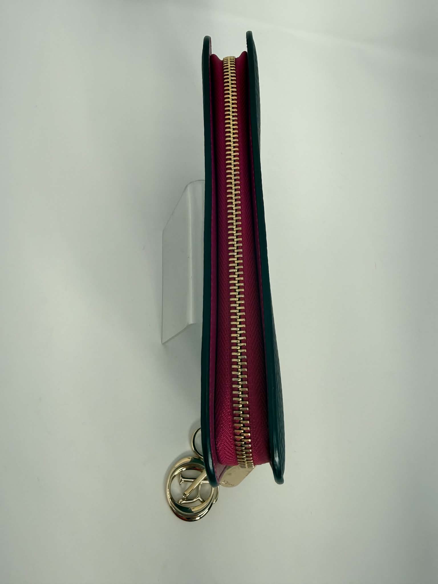 Dior Black and Fuchsia Wallet