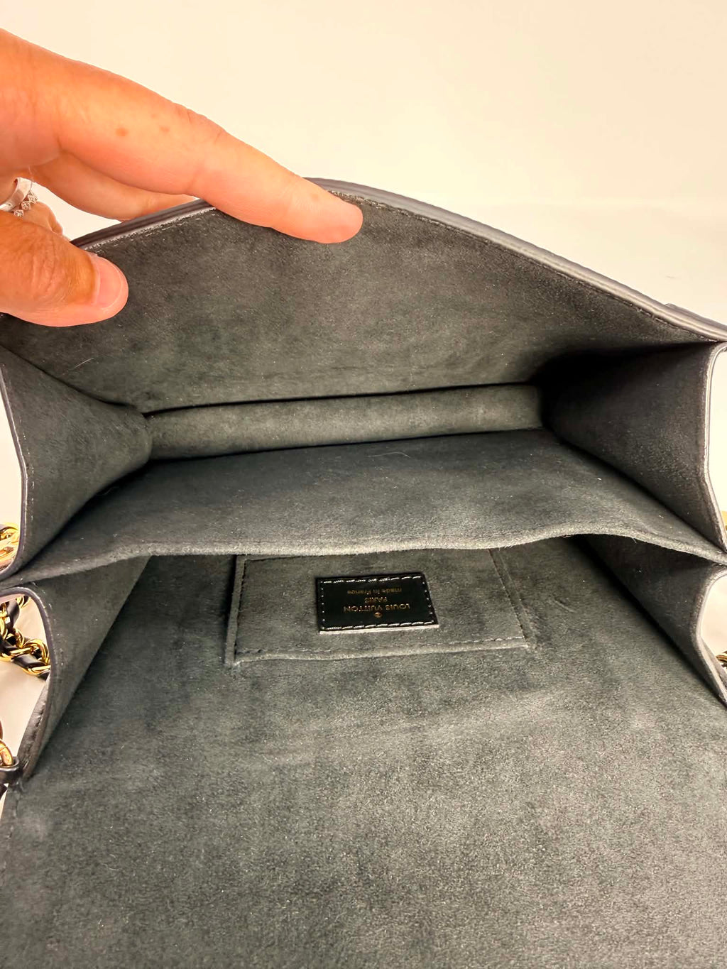 Louis Vuitton Epi Mini Dauphine Black
