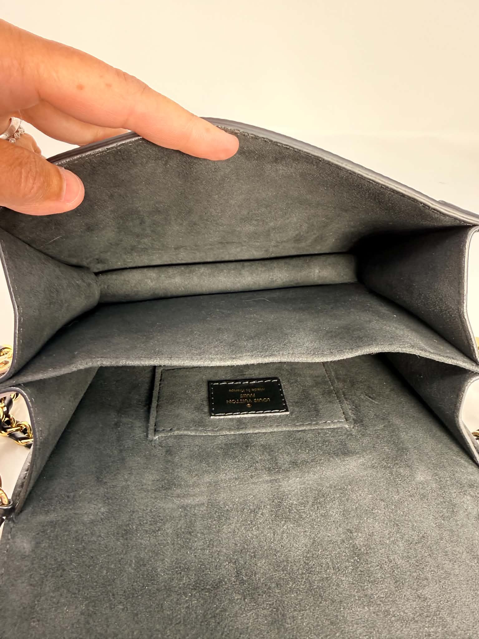 Louis Vuitton Epi Mini Dauphine Black