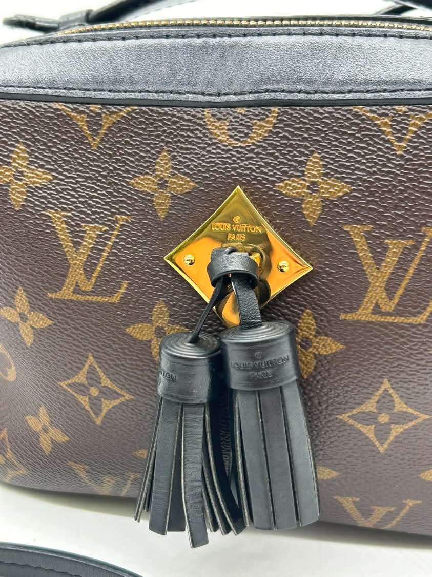 Louis Vuitton Monogram Saintonge Black