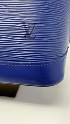 Louis Vuitton Alma PM Blue Epi