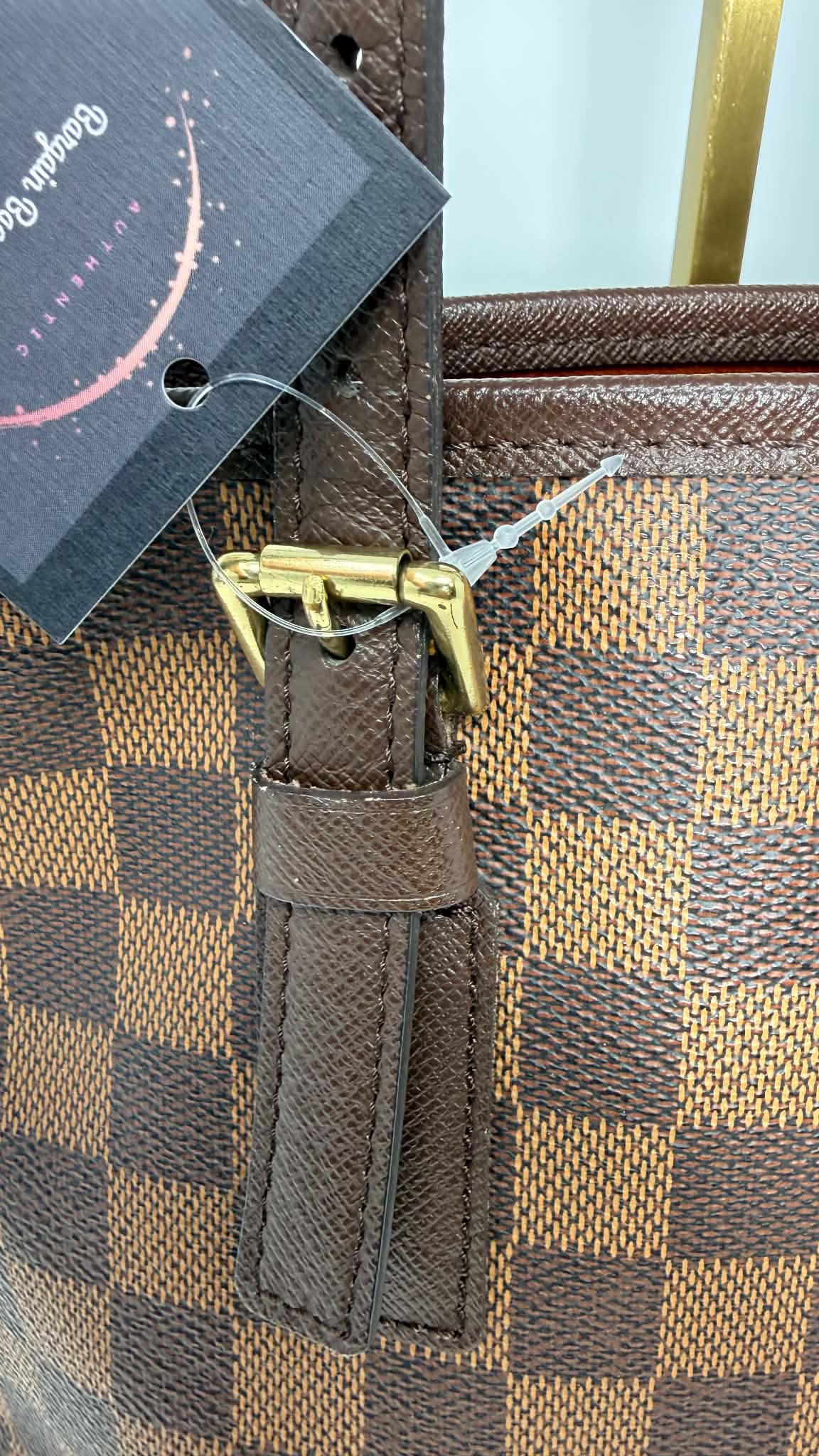 Louis Vuitton Damier Ebene Bucket Bag