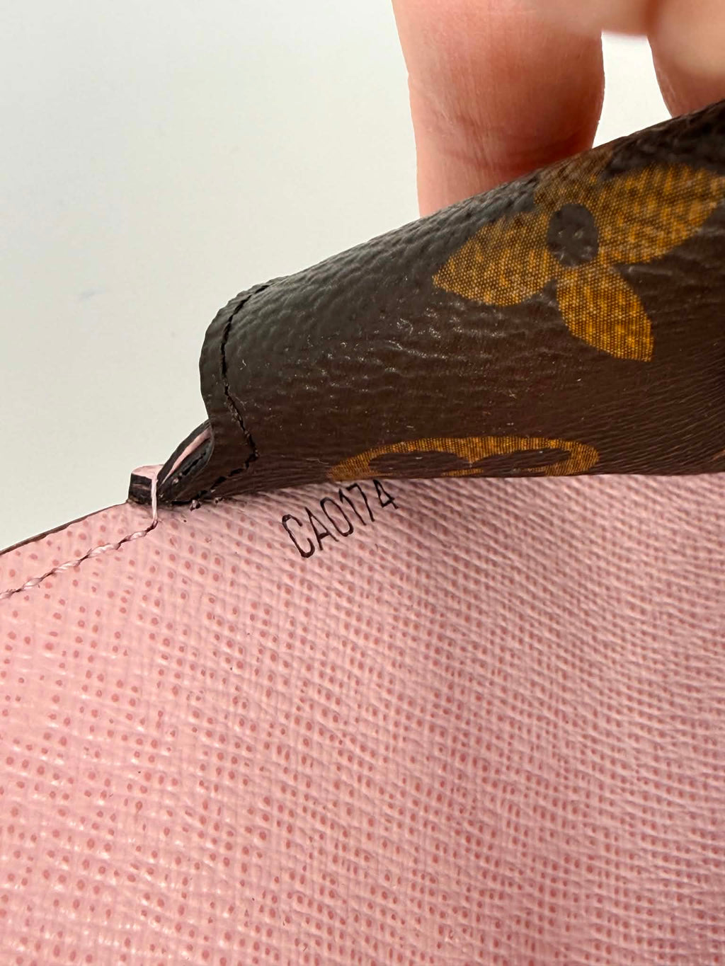 Louis Vuitton Marie-Lou Long Wallet Pink and Monogram