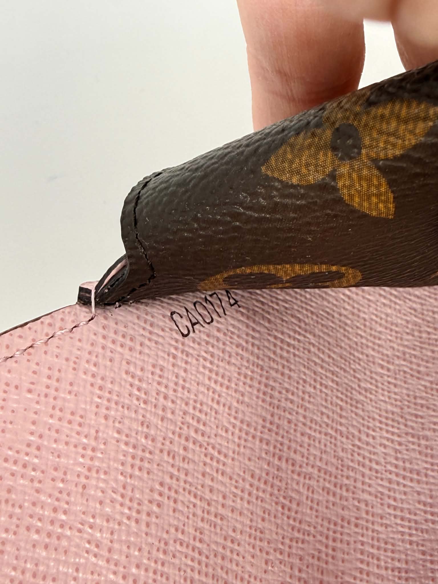 Louis Vuitton Marie-Lou Long Wallet Pink and Monogram