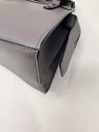 Balenciaga Smooth Calfskin Neo Classic Silver Hardware Mini City Grey