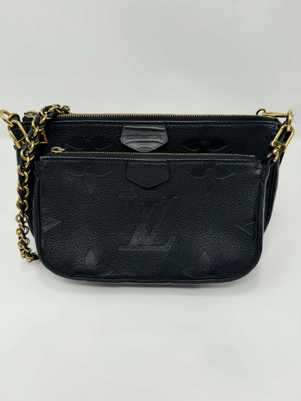 Louis Vuitton Black Empreinte Multi Pochette Accessories