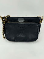 Louis Vuitton Black Empreinte Multi Pochette Accessories