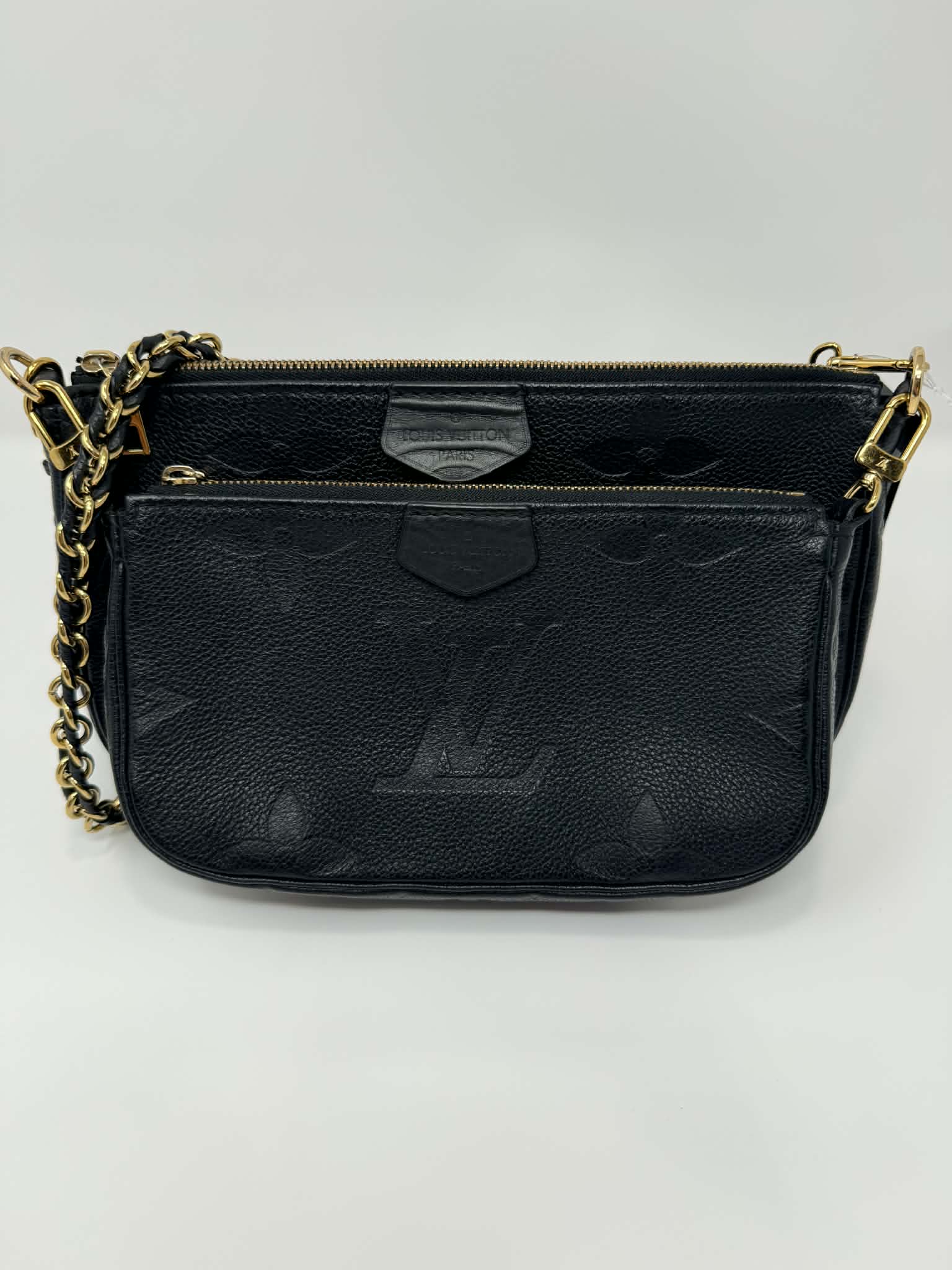 Louis Vuitton Black Empreinte Multi Pochette Accessories