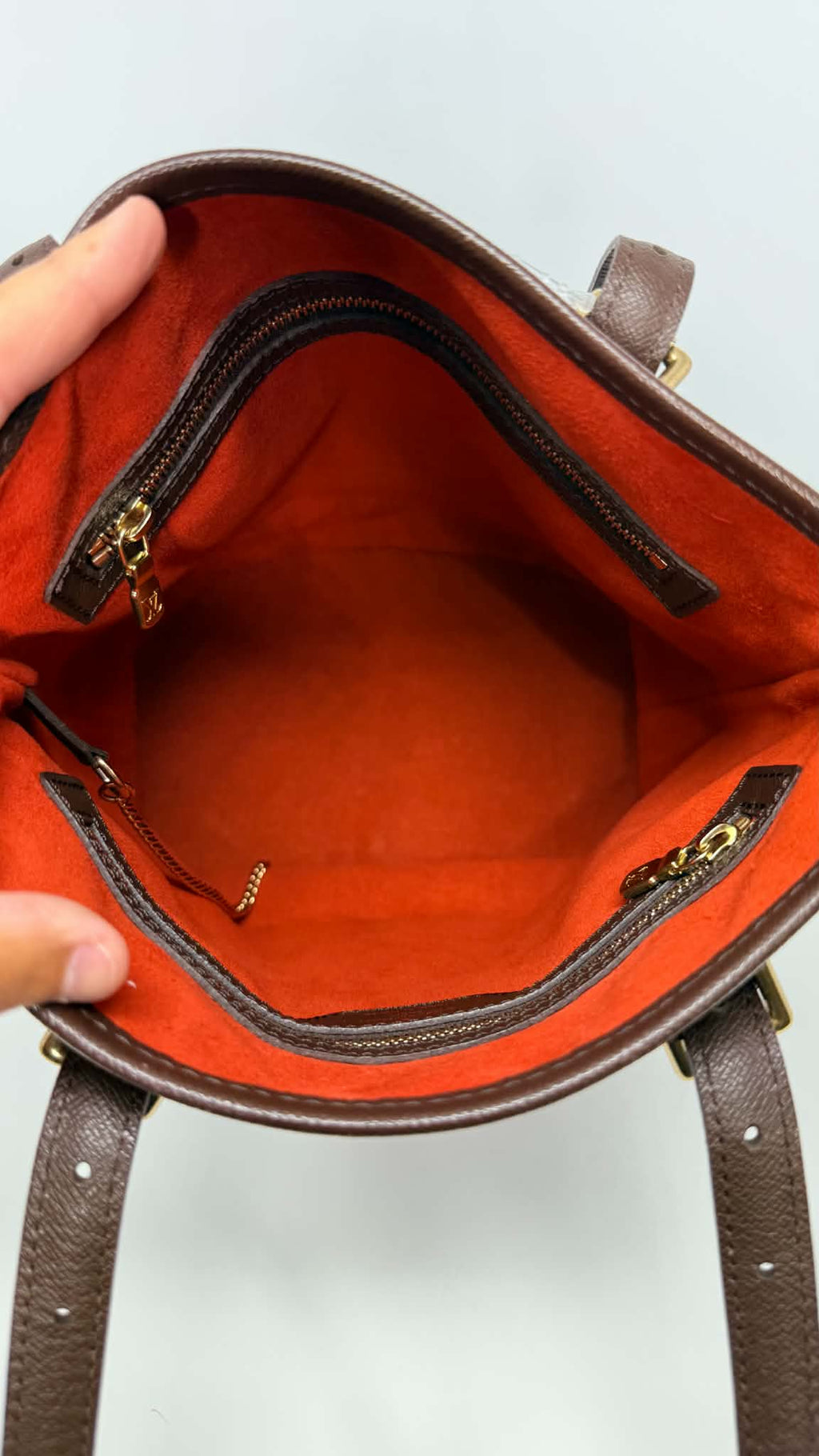 Louis Vuitton Damier Ebene Bucket Bag