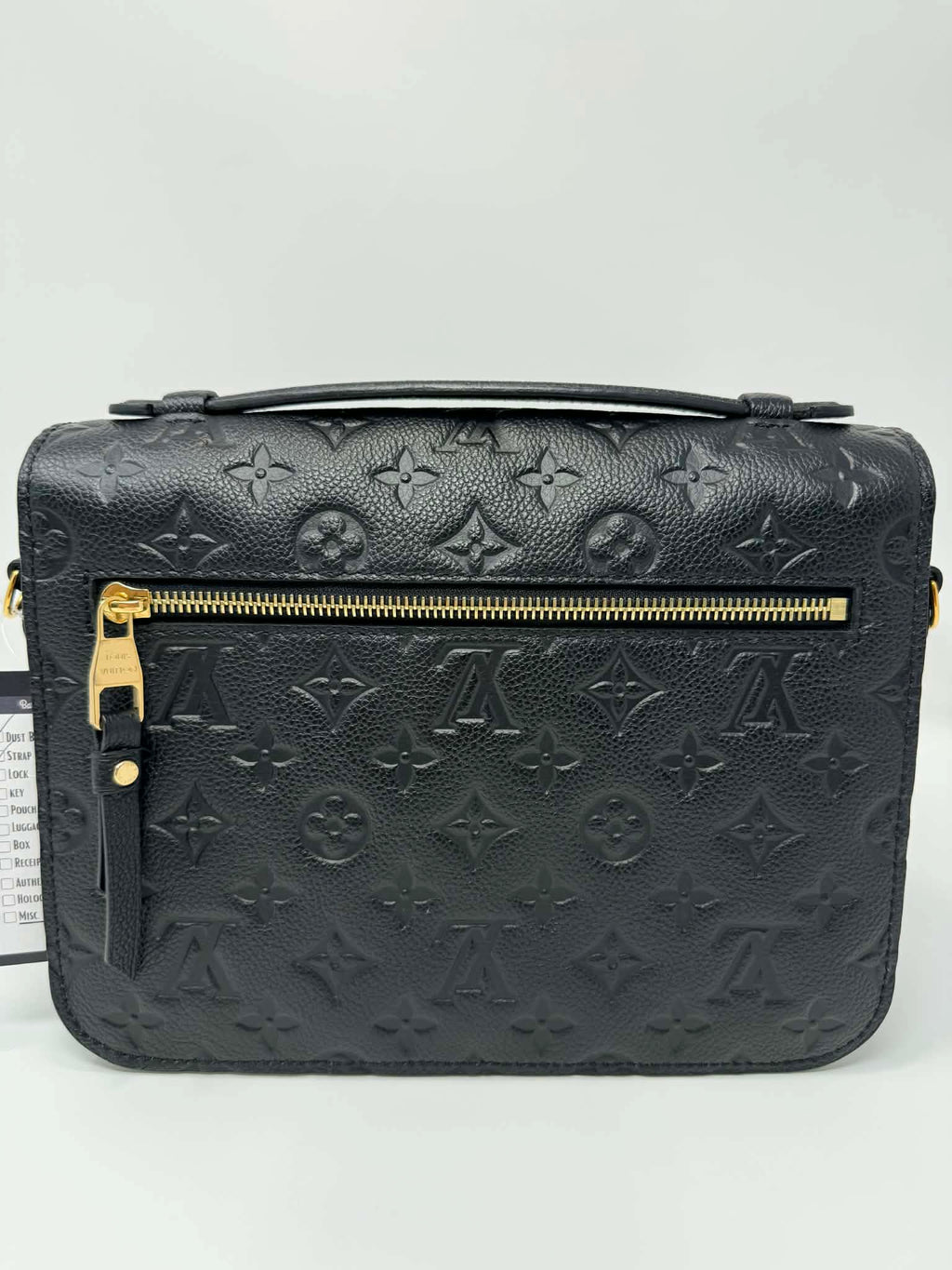 Louis Vuitton Metis Pochette Black Empriente Leather