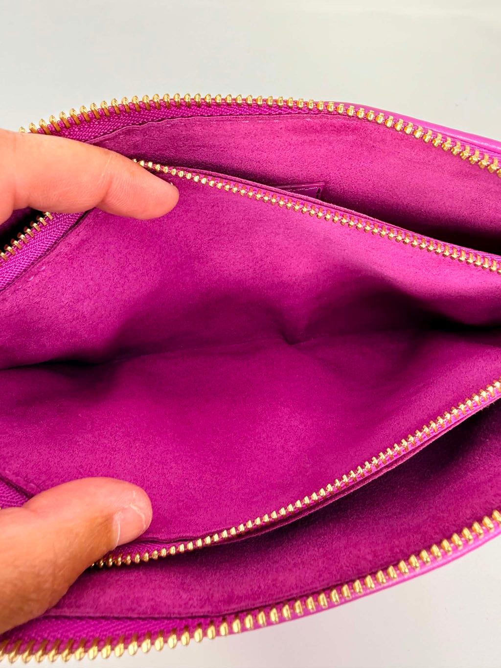 Louis Vuitton Lambskin Embossed Monogram Coussin BB Orchid
