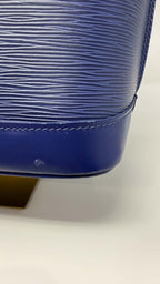 Louis Vuitton Alma PM Blue Epi