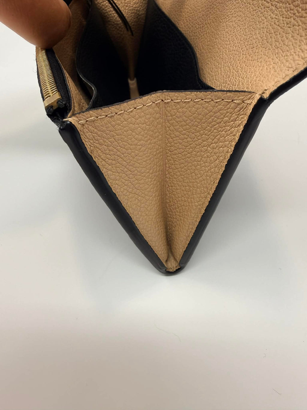 Louis Vuitton Empreinte Emilie Wallet Black Dune