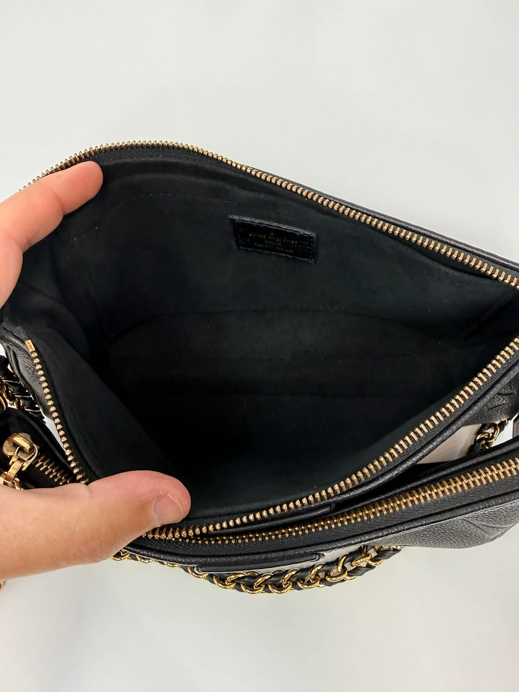 Louis Vuitton Black Empreinte Multi Pochette Accessories