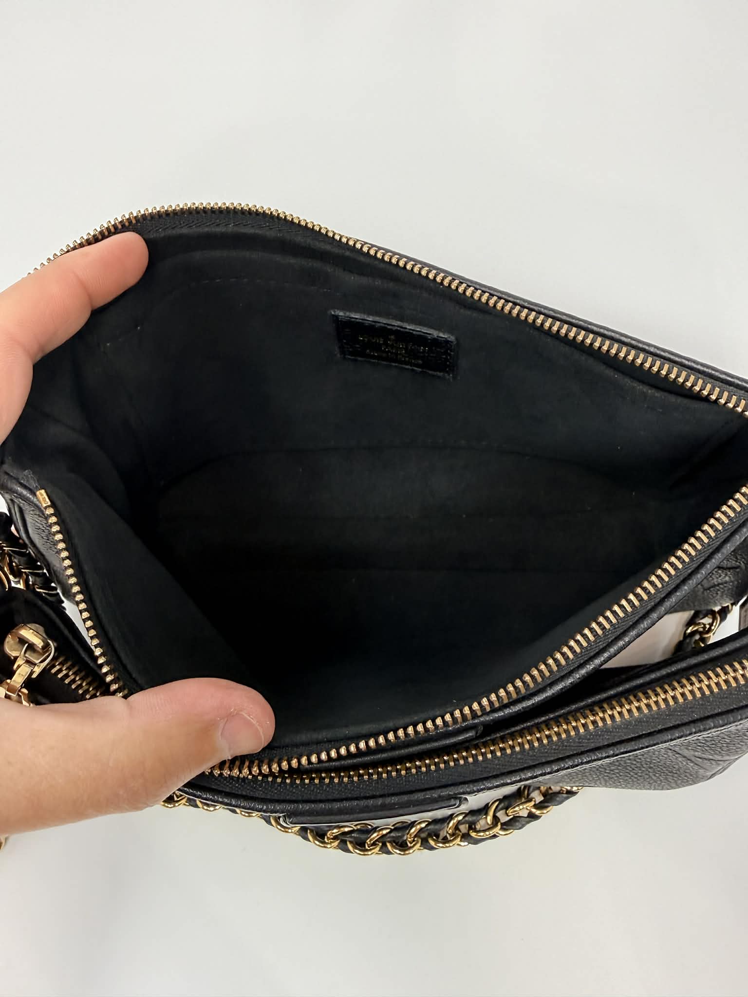 Louis Vuitton Black Empreinte Multi Pochette Accessories