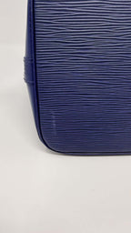 Louis Vuitton Alma PM Blue Epi