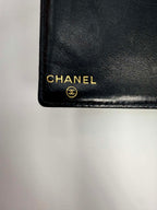 Chanel Caviar Timeless CC French Wallet Black