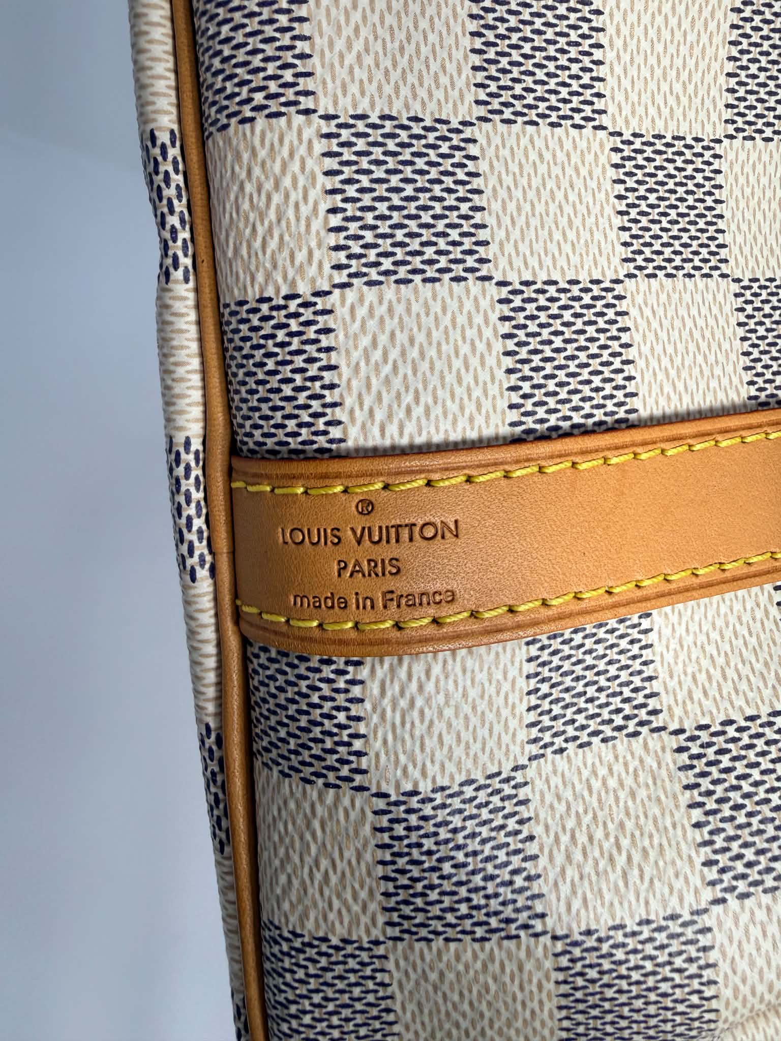 Louis Vuitton Speed 30 Bando Damier Azur