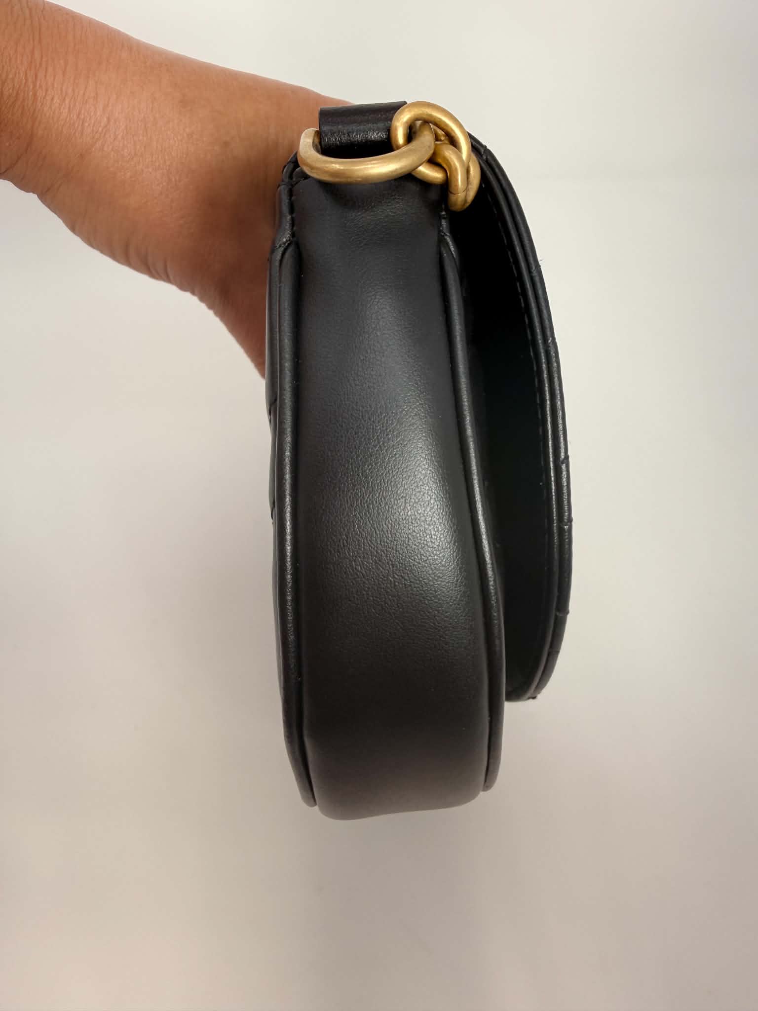Gucci Marmont Chain Half Moon Crossbody