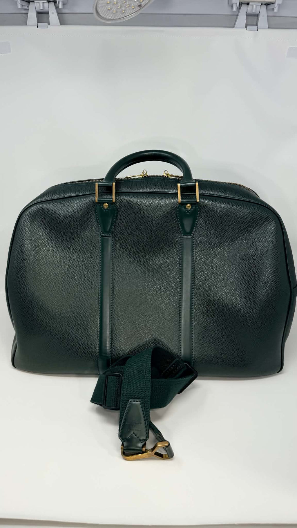 Louis Vuitton Vintage Kendall Taiga Leather Travel Bag