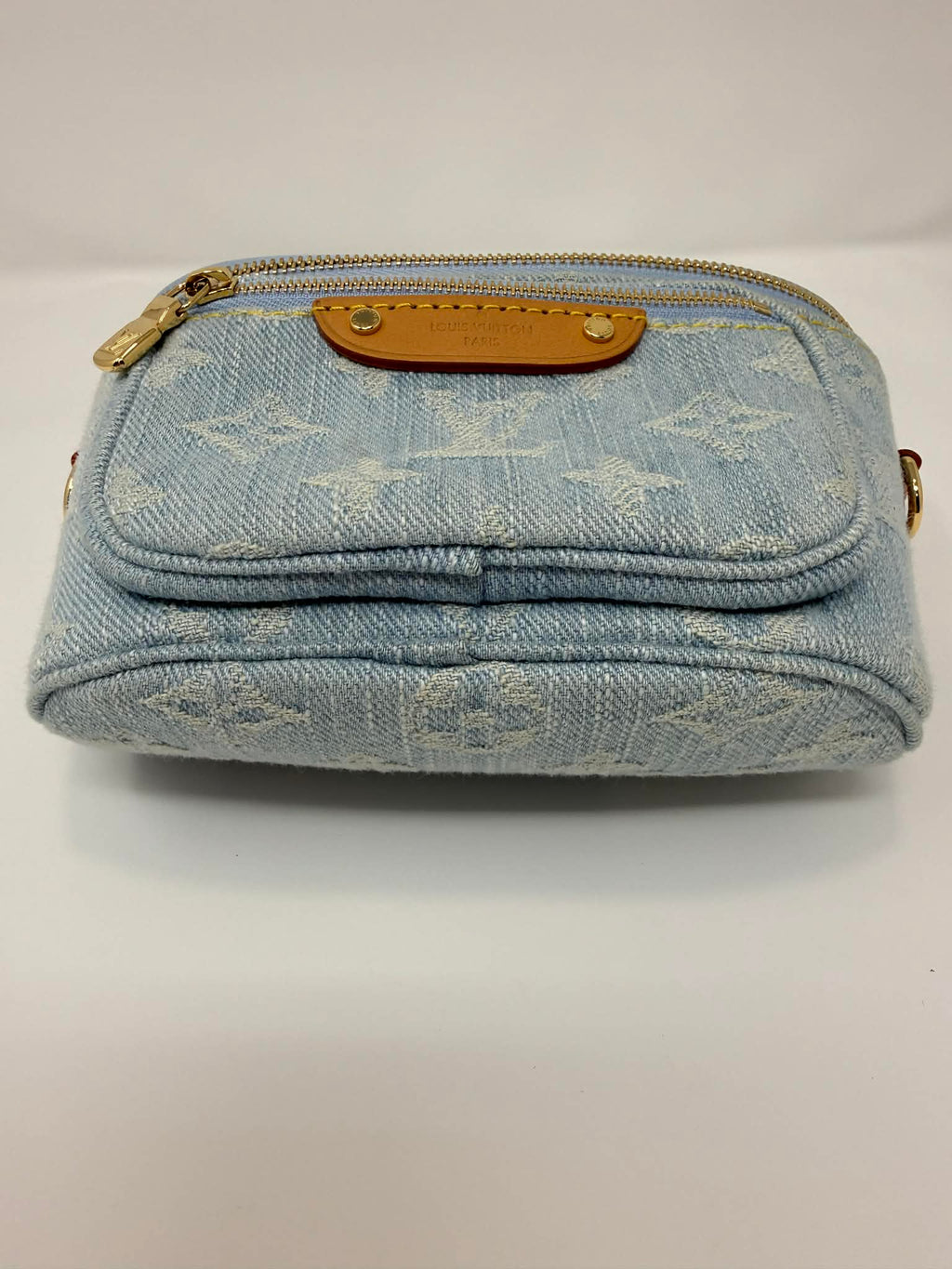 Louis Vuitton Mini Blue Denim Bumbag