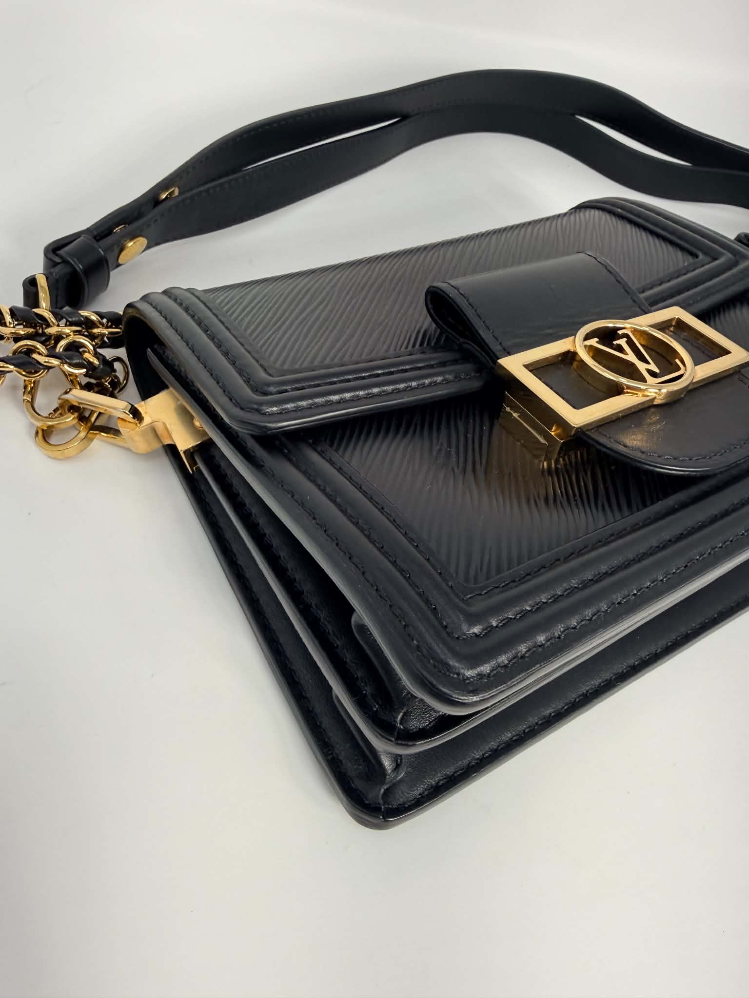 Louis Vuitton Epi Mini Dauphine Black