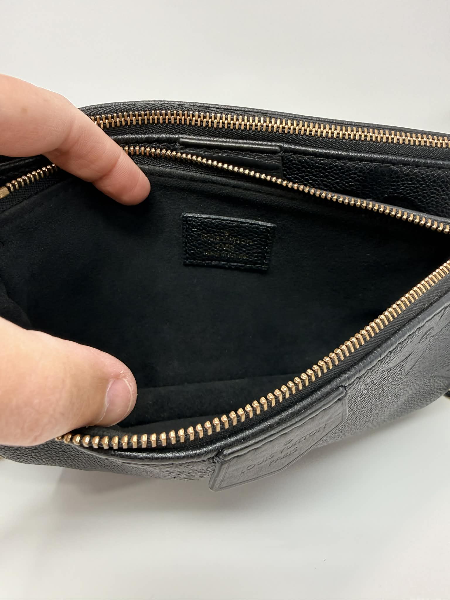 Louis Vuitton Black Empreinte Multi Pochette Accessories