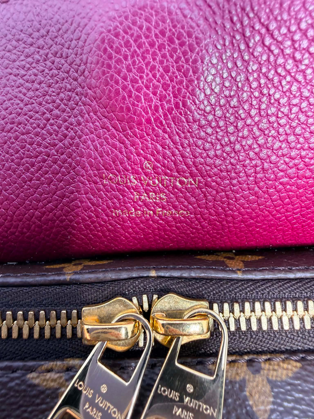 Louis Vuitton Monogram Manhattan NM Raisin