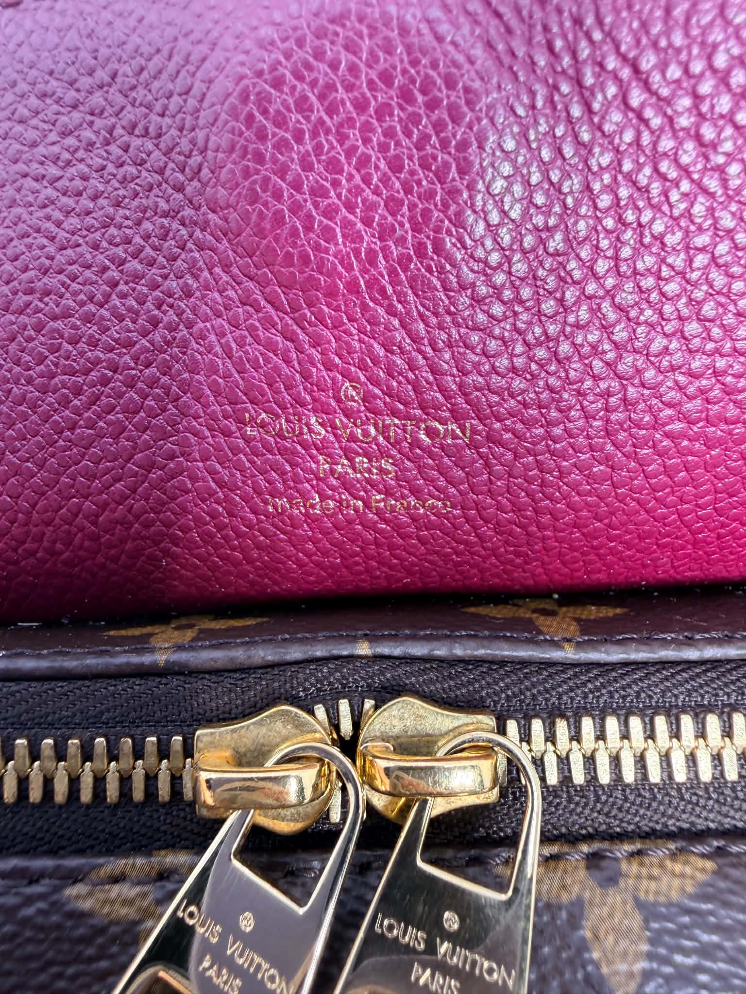 Louis Vuitton Monogram Manhattan NM Raisin