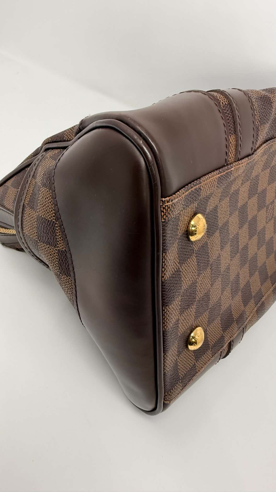Louis Vuitton Berkeley Damiet Ebene Handbag