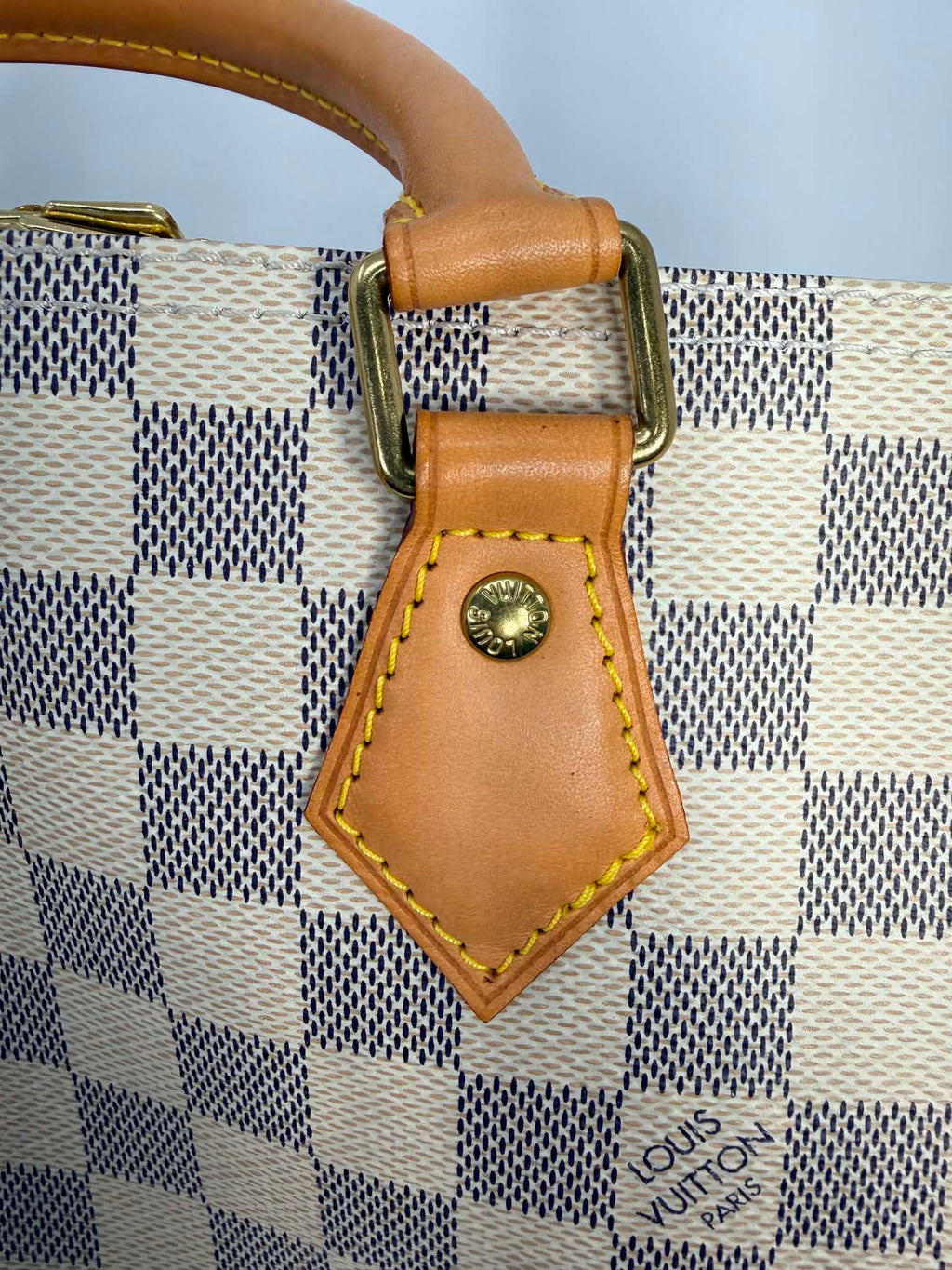 Louis Vuitton Speed 30 Bando Damier Azur