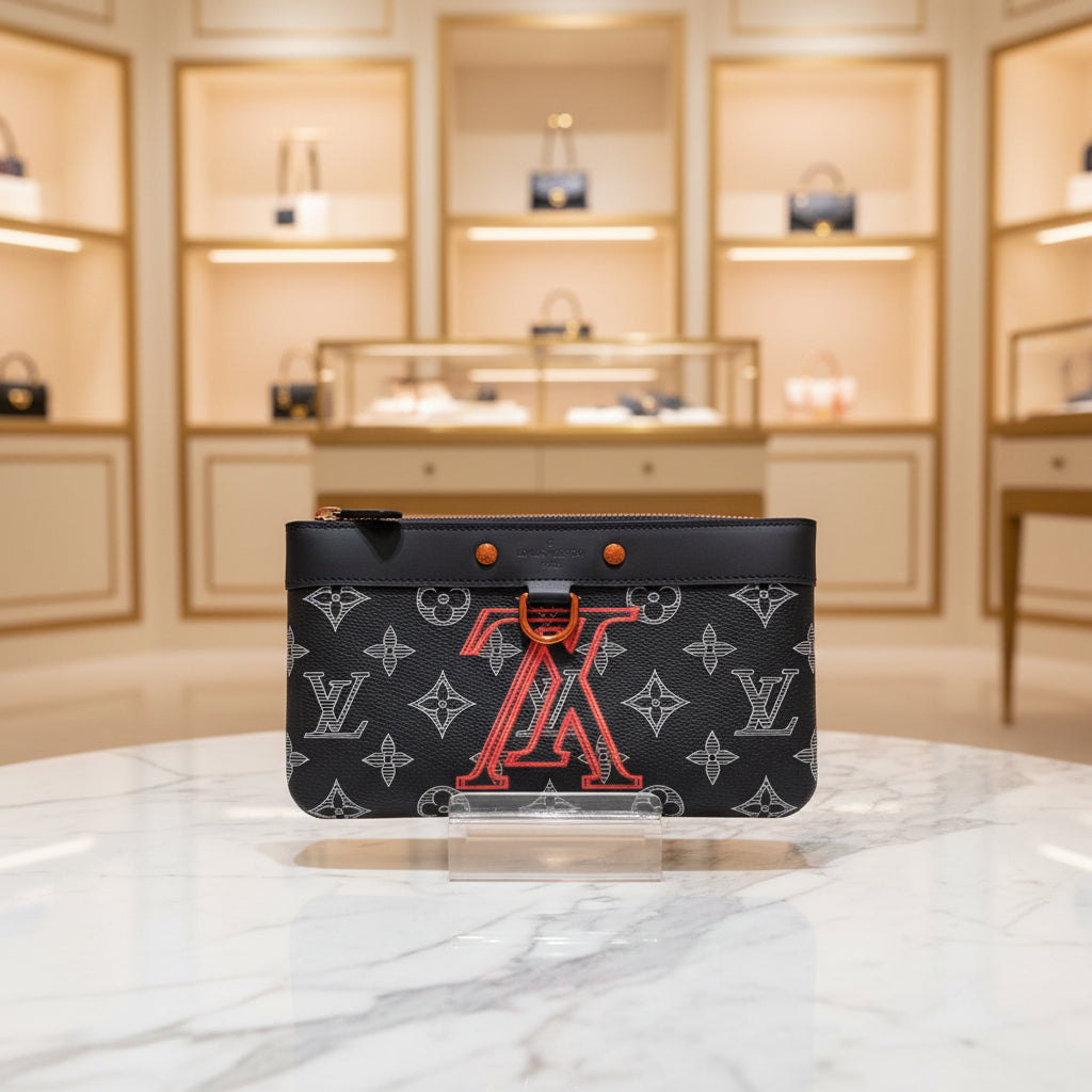 Louis Vuitton Monogram Upside Down Apollo Pochette PM