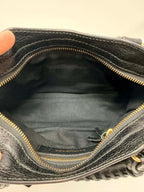 Balenciaga Mini City Bag Black with Mirror
