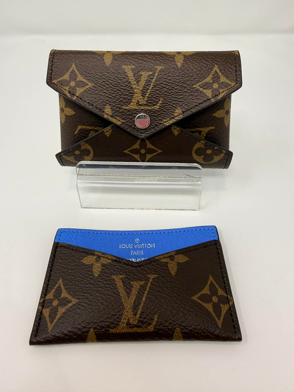 Louis Vuitton Card Holder and Insert Blue