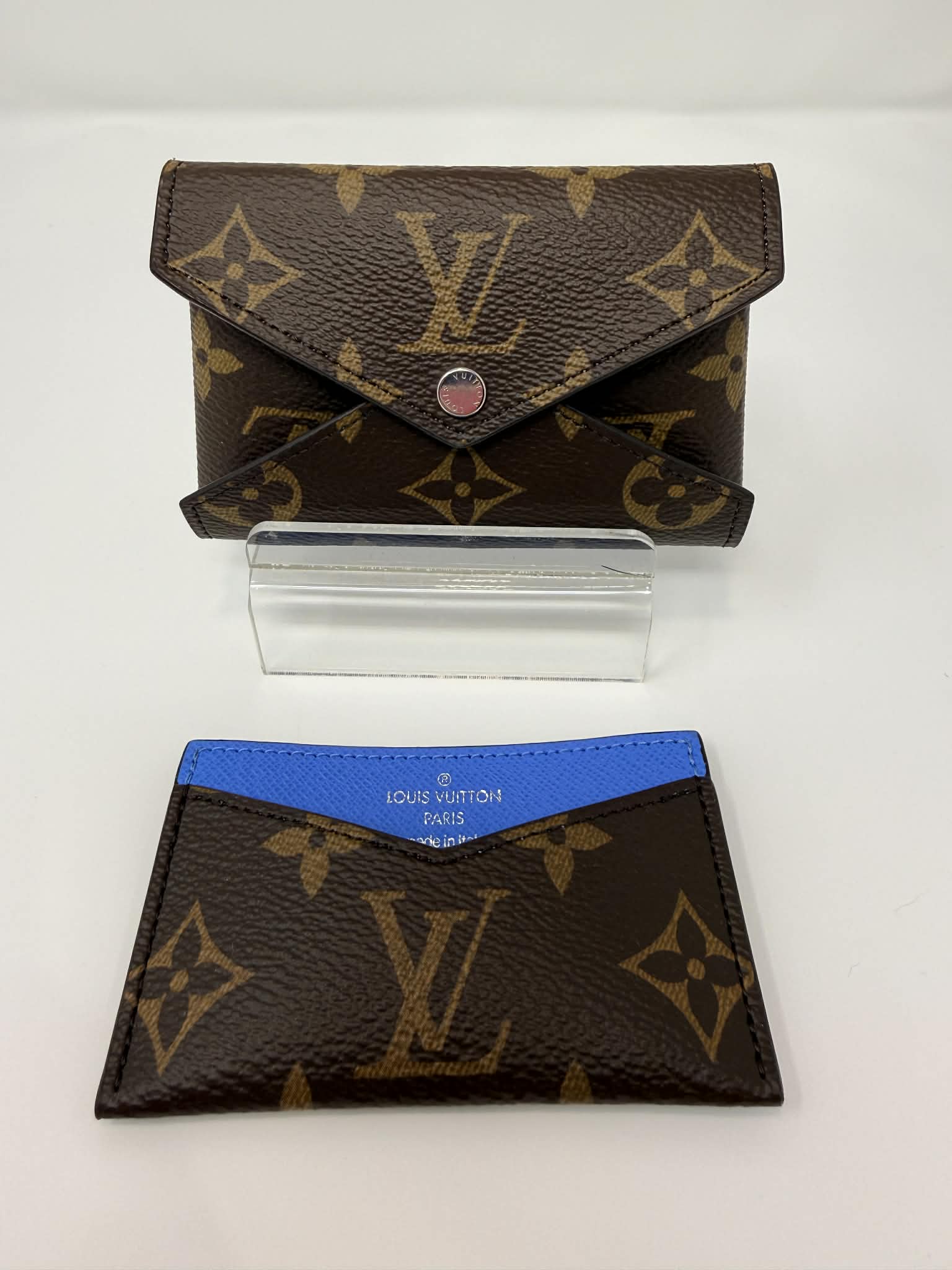 Louis Vuitton Card Holder and Insert Blue