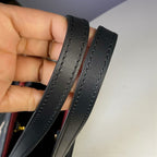 Louis Vuitton On The Go MM Empriente Leather Black and Ivory