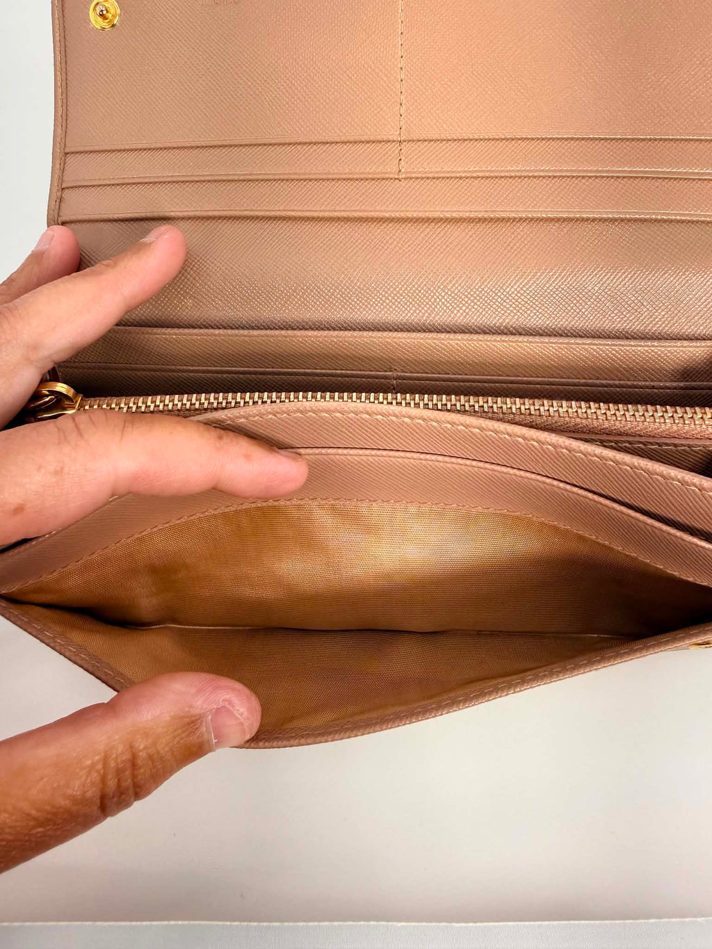 Prada Saffiano Large Wallet