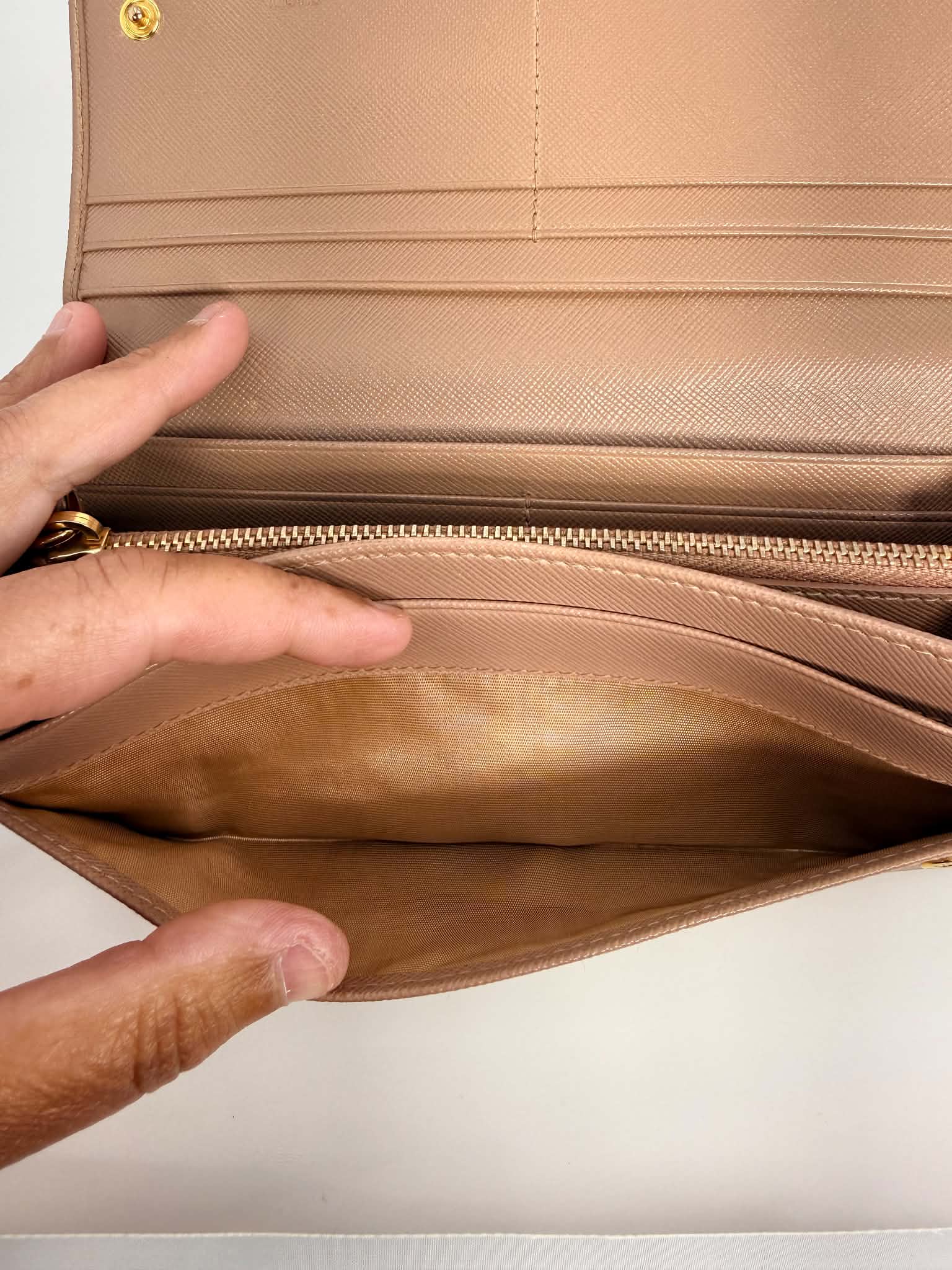 Prada Saffiano Large Wallet