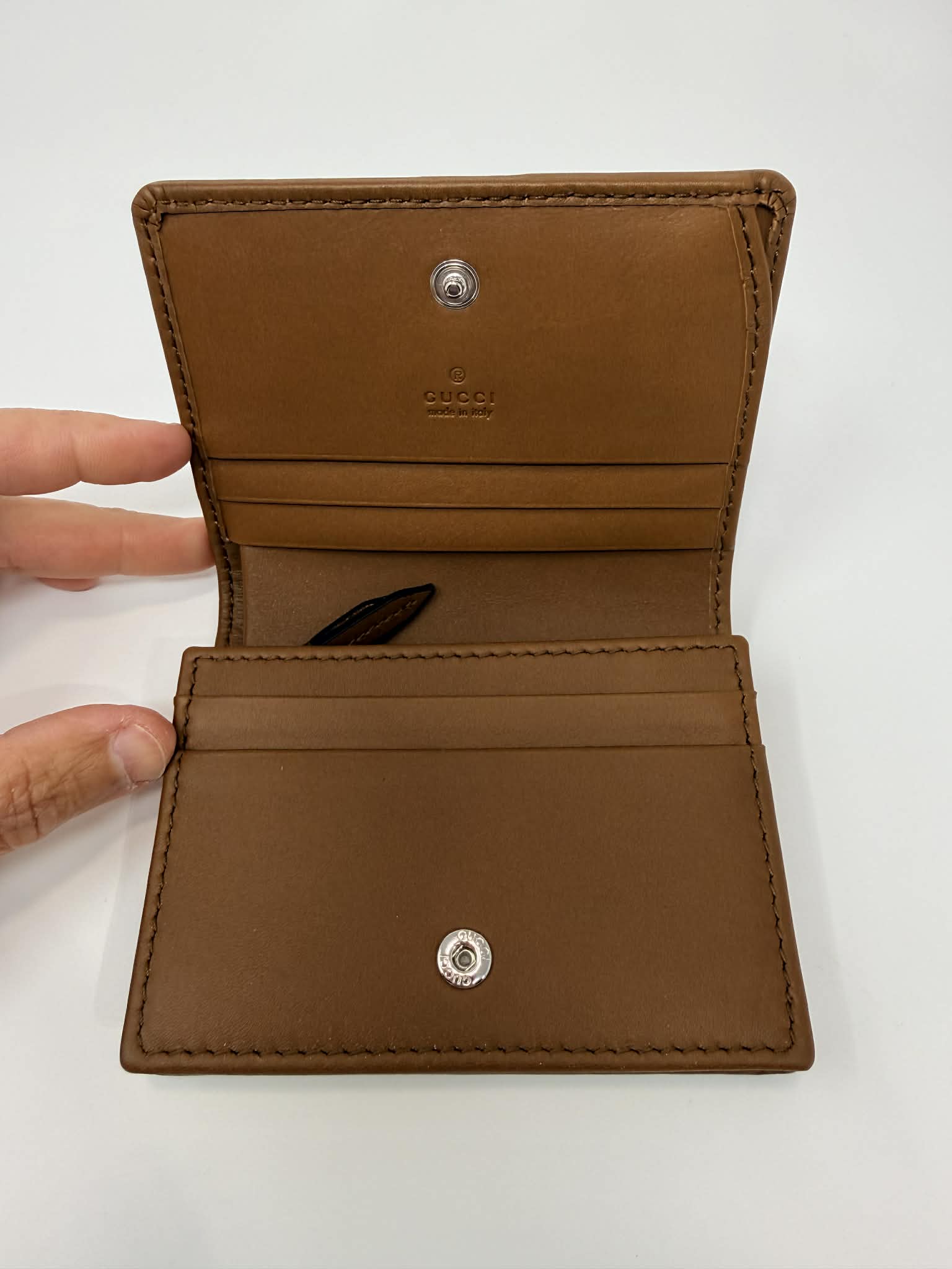 Gucci Denim Mini Wallet