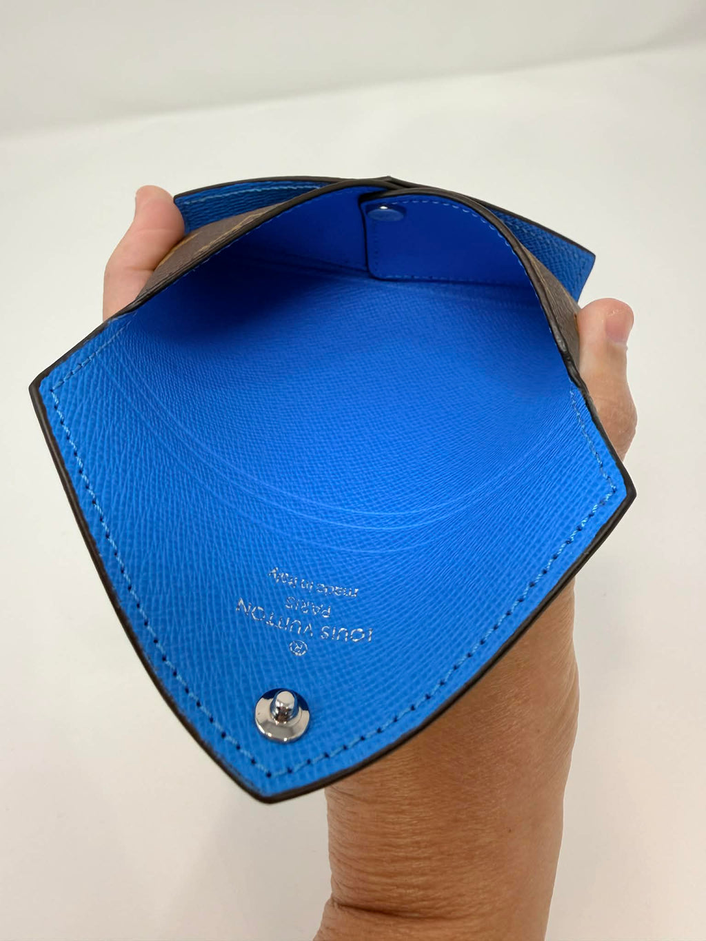 Louis Vuitton Card Holder and Insert Blue